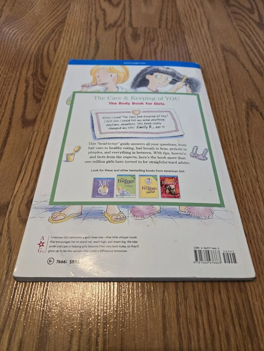 The Care & Keeping of You: The Body Book for Girls American Girl Picture Book